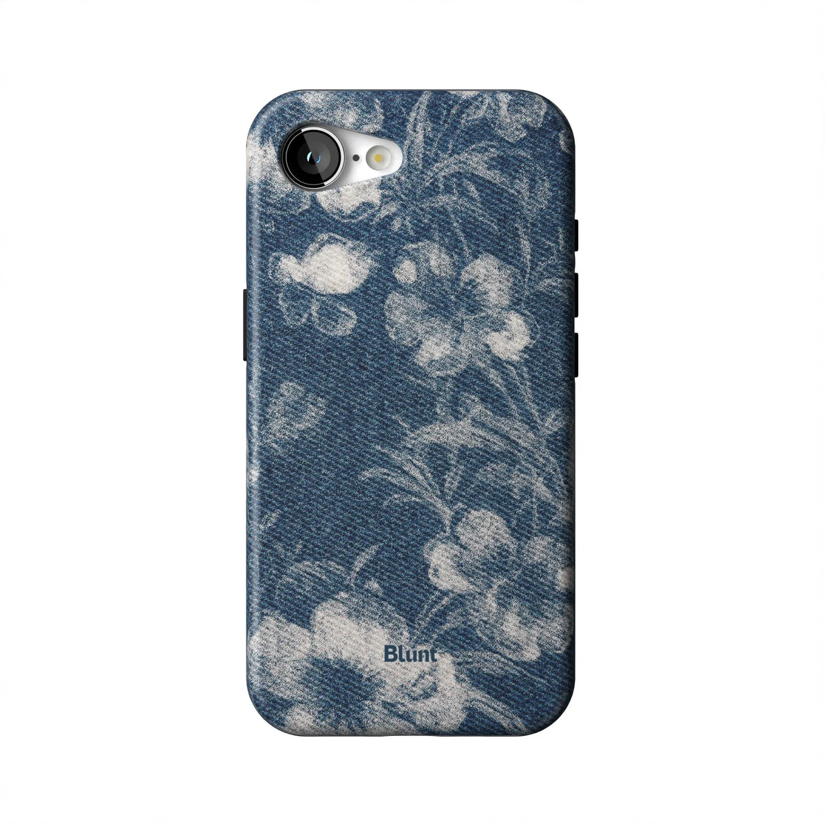 Denim Bloom iPhone Case