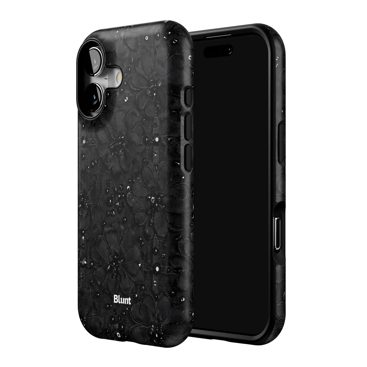 Noir Bloom iPhone Case