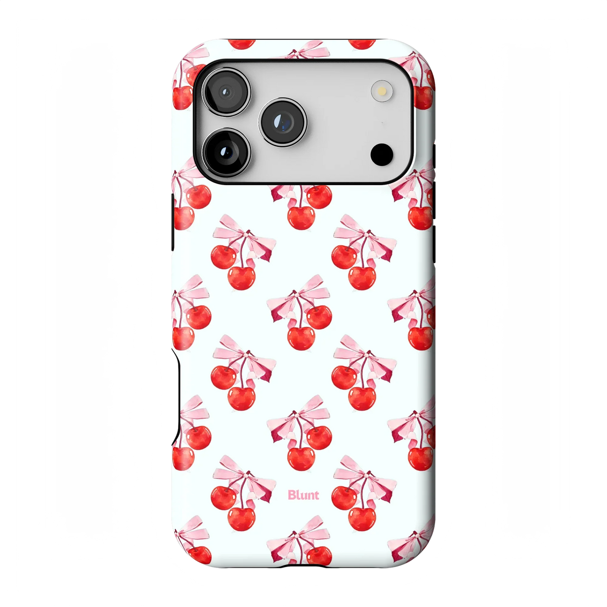 White Cherry iPhone Case