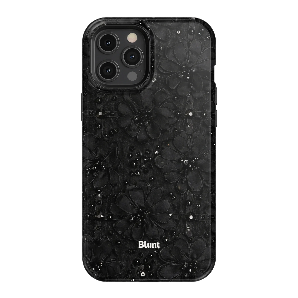 Noir Bloom iPhone Case