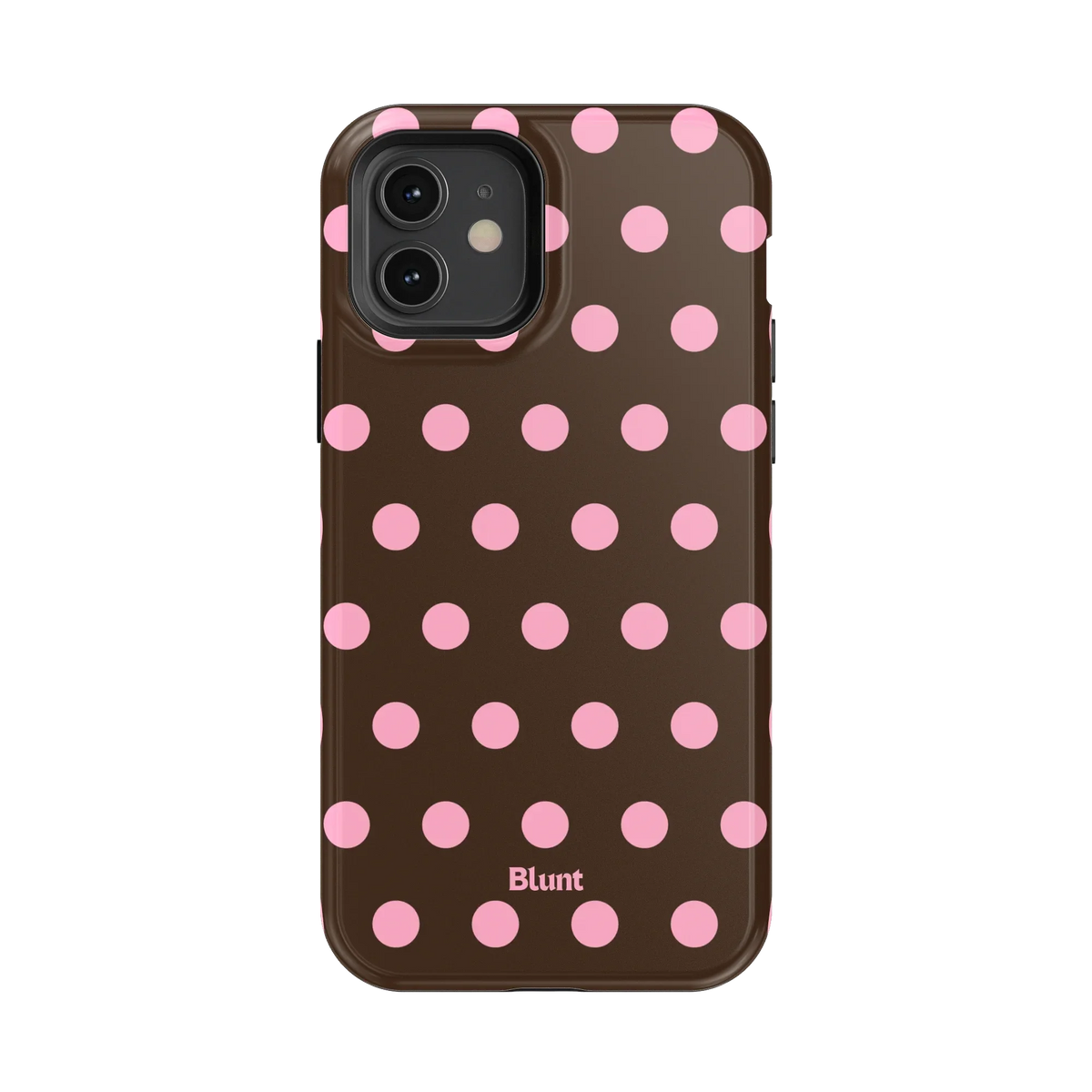 Chocolate Polka iPhone Case
