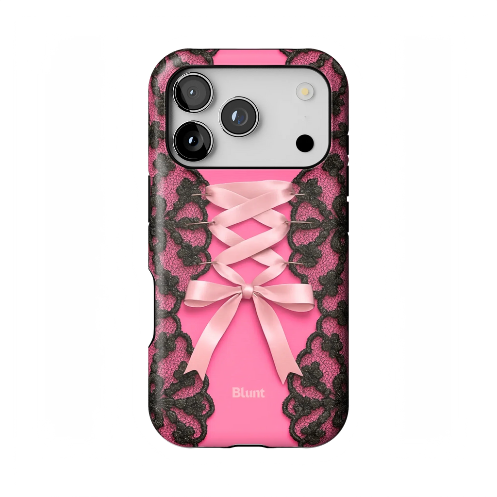 Pink Corset iPhone Case