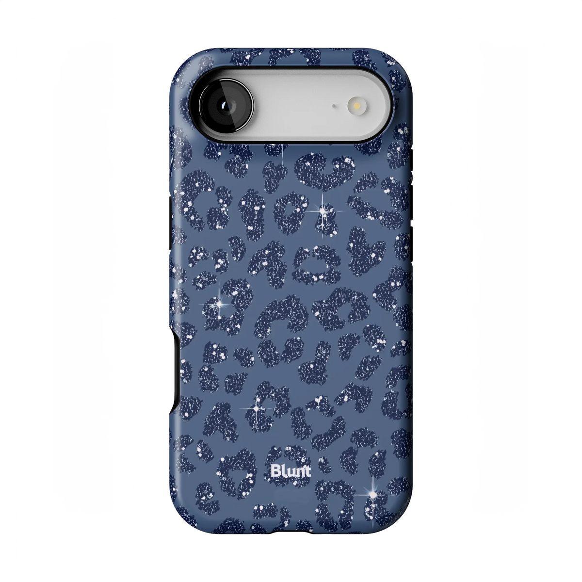 Blue Cheetah Print iPhone Case