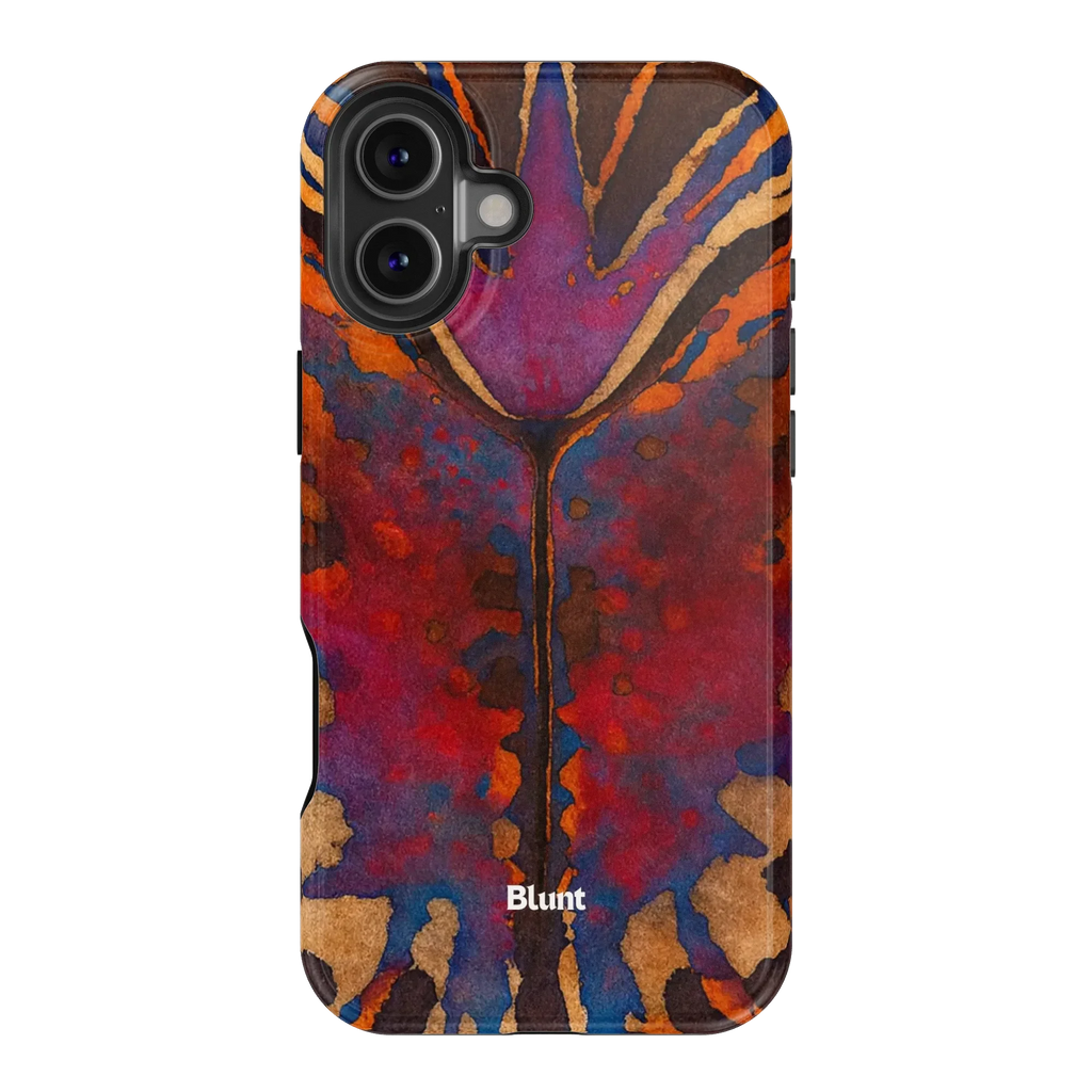 Molten Veins iPhone Case
