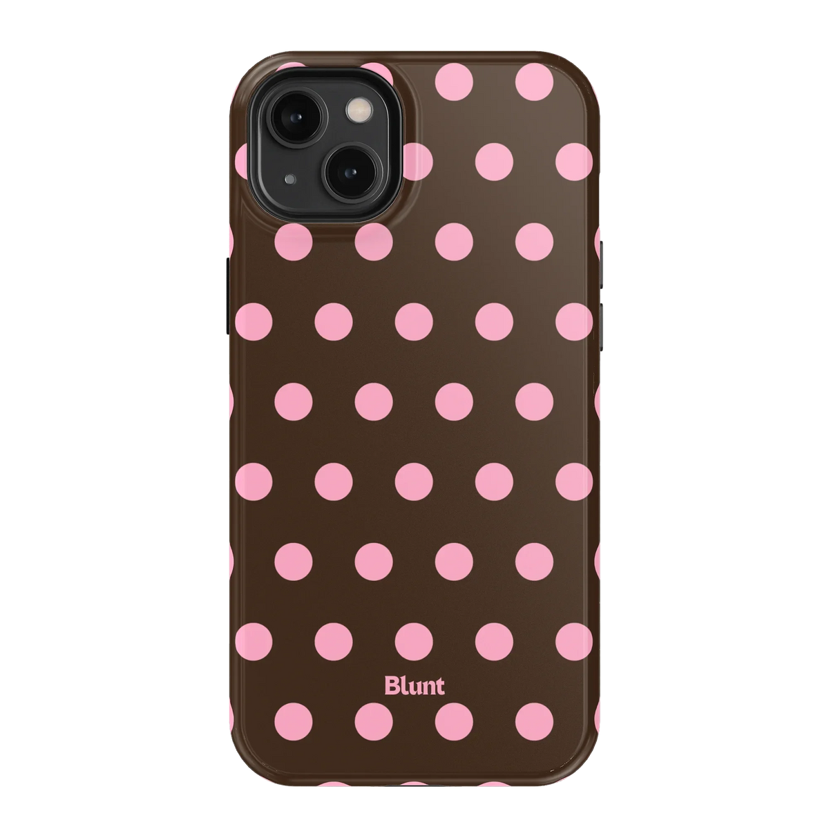 Chocolate Polka iPhone Case