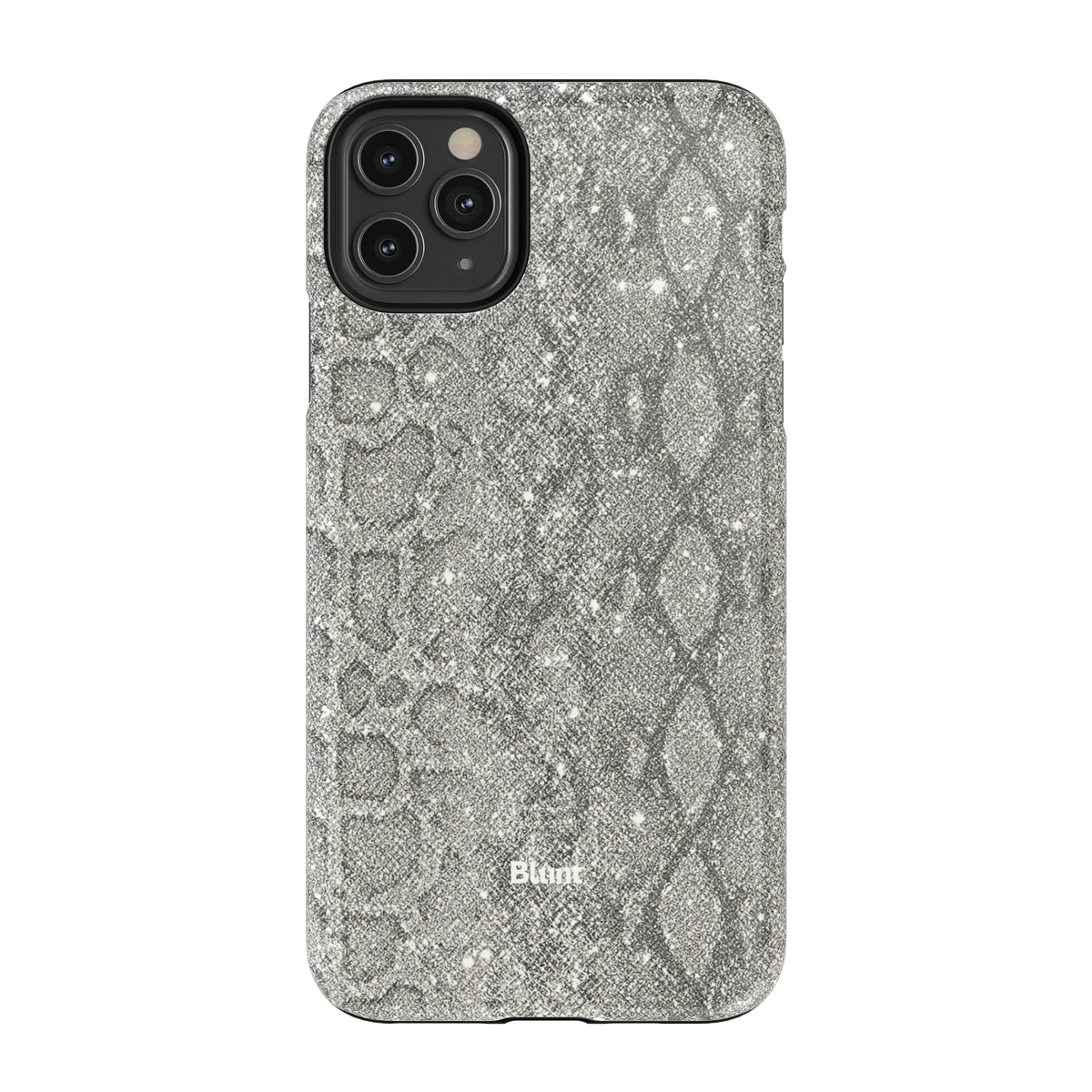 Silver Python iPhone Case