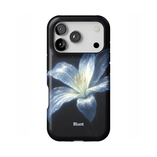 Blue Lilly iPhone Case