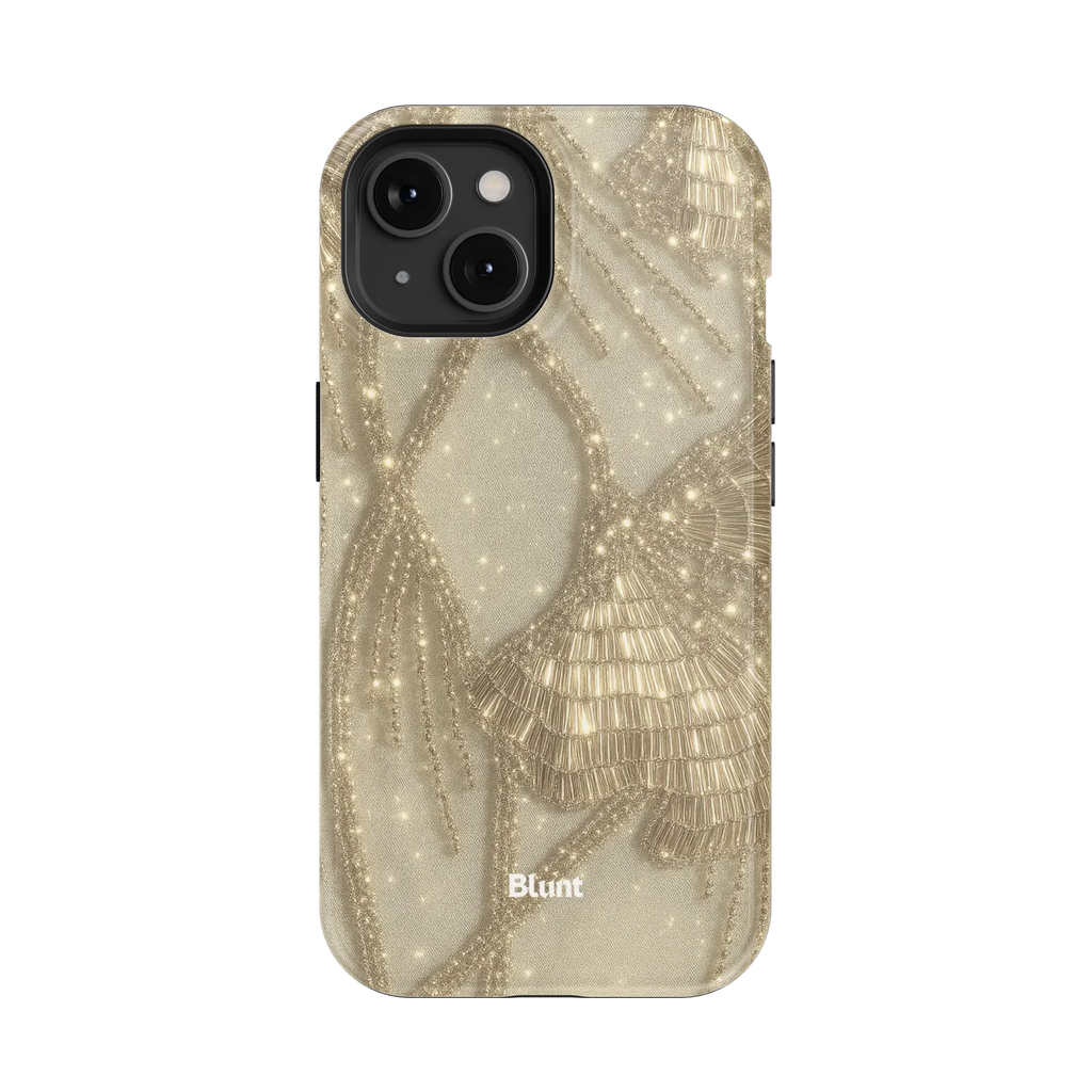 Golden Fringe iPhone Case