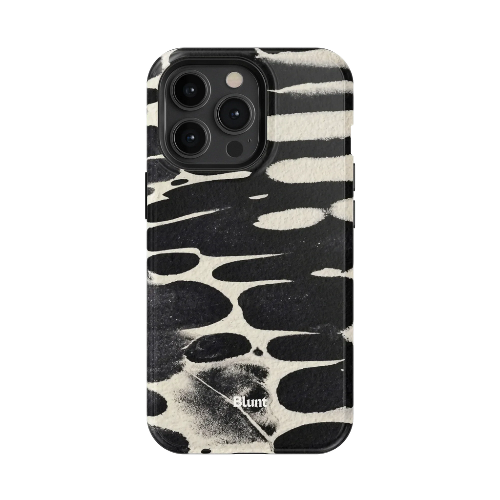 Noir Abstract iPhone Case