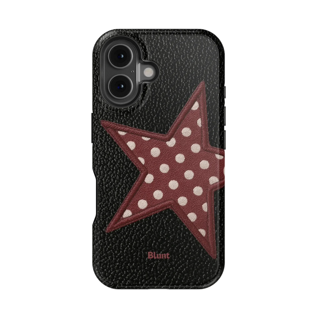 Polka Star iPhone Case