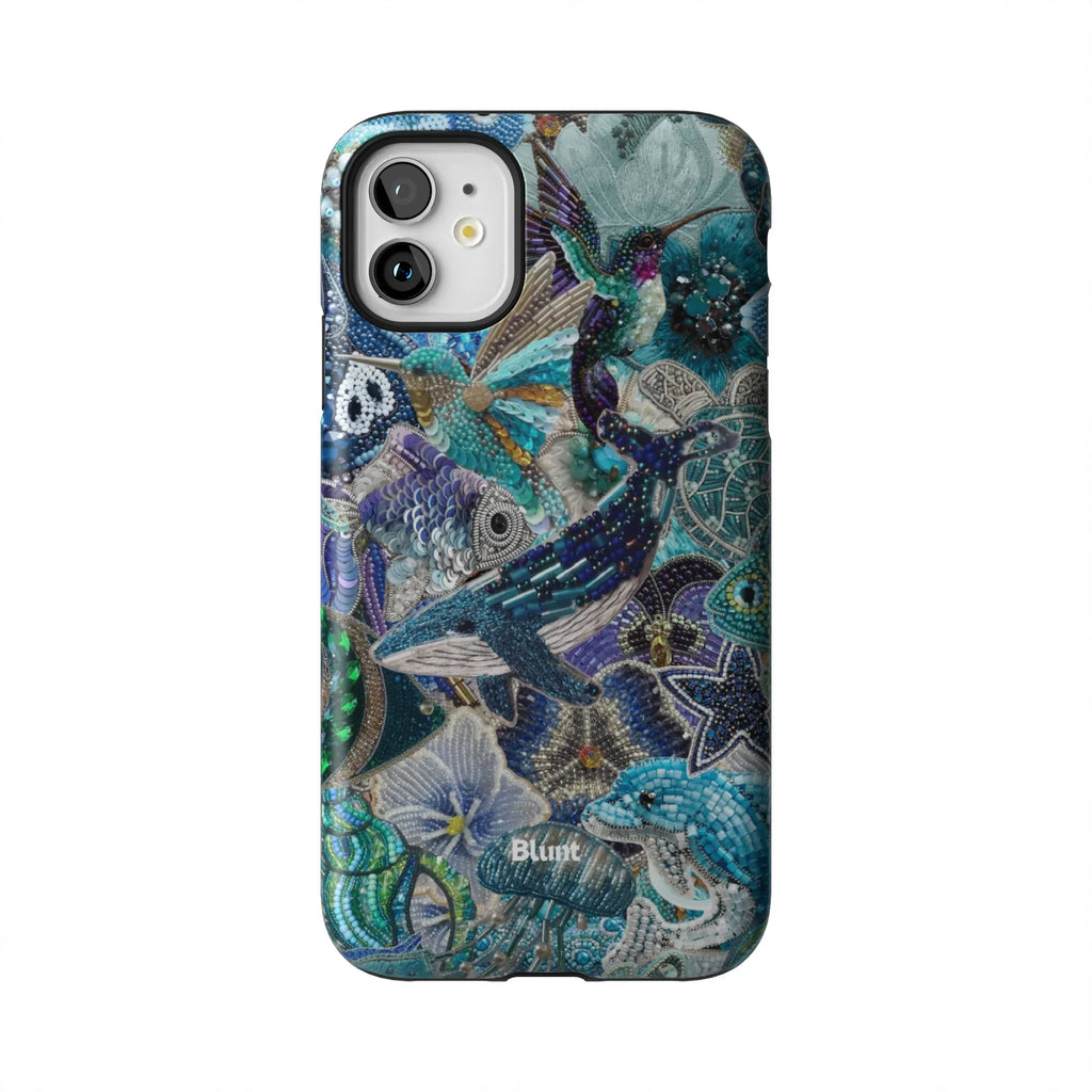 Blue Crush iPhone Case