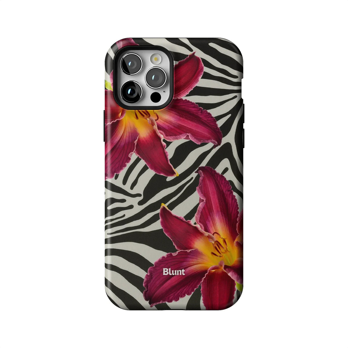 Zebra Lily iPhone Case
