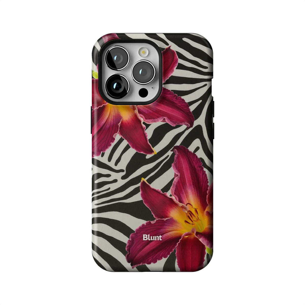 Zebra Lily iPhone Case
