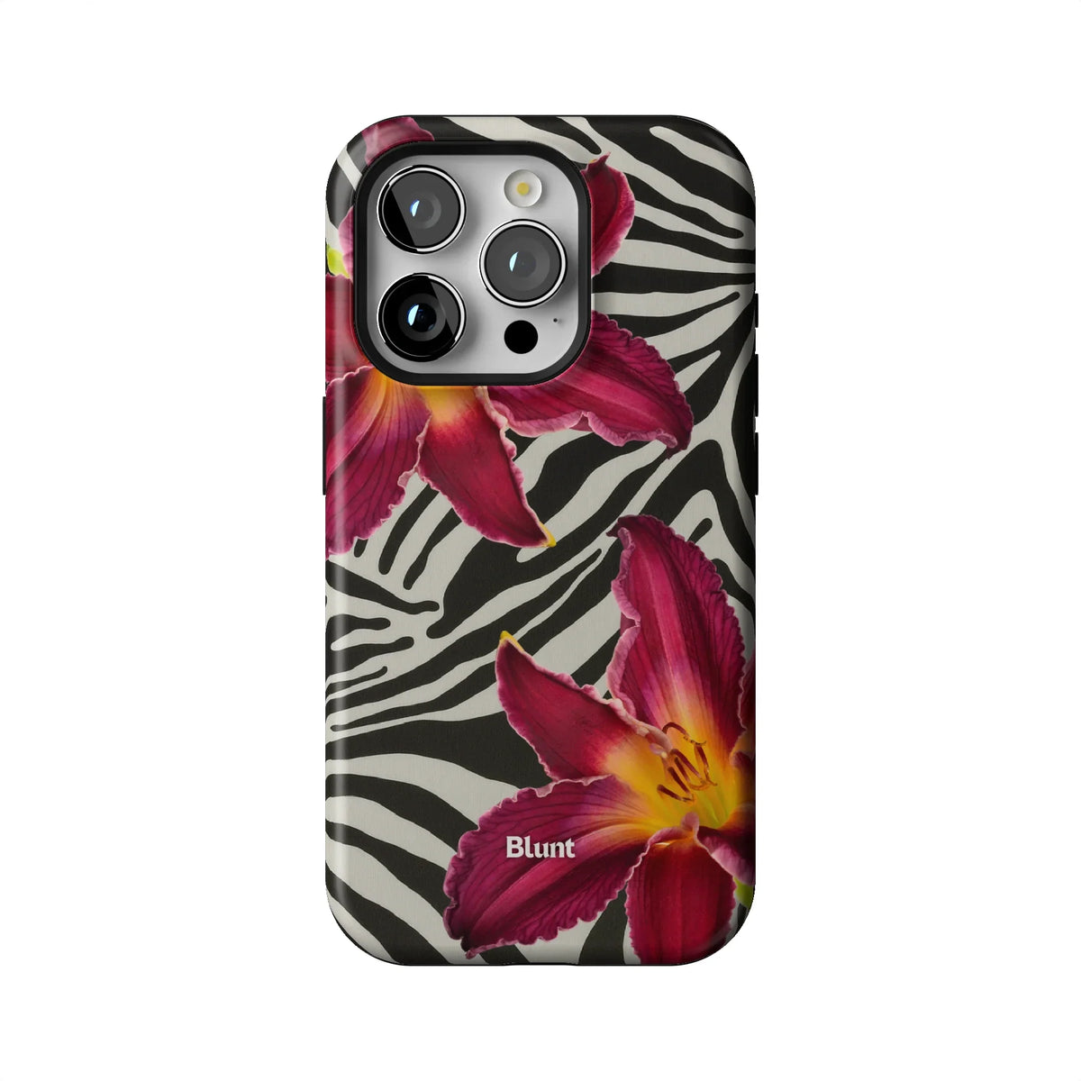 Zebra Lily iPhone Case