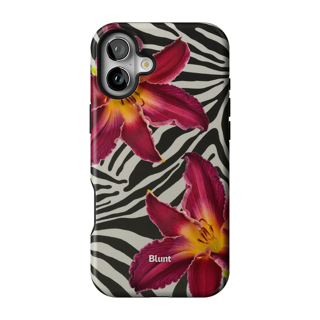 Zebra Lily iPhone Case