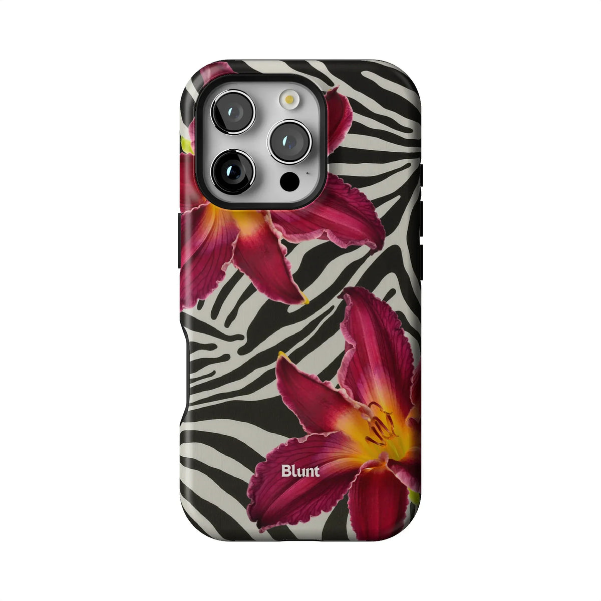 Zebra Lily iPhone Case