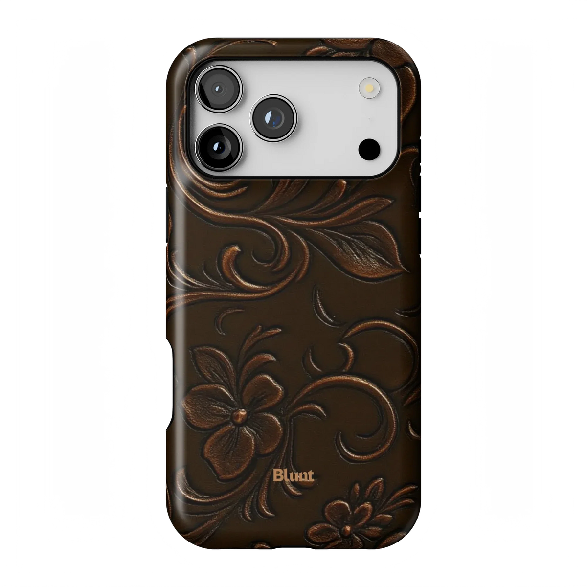 Tooled Leather iPhone Case