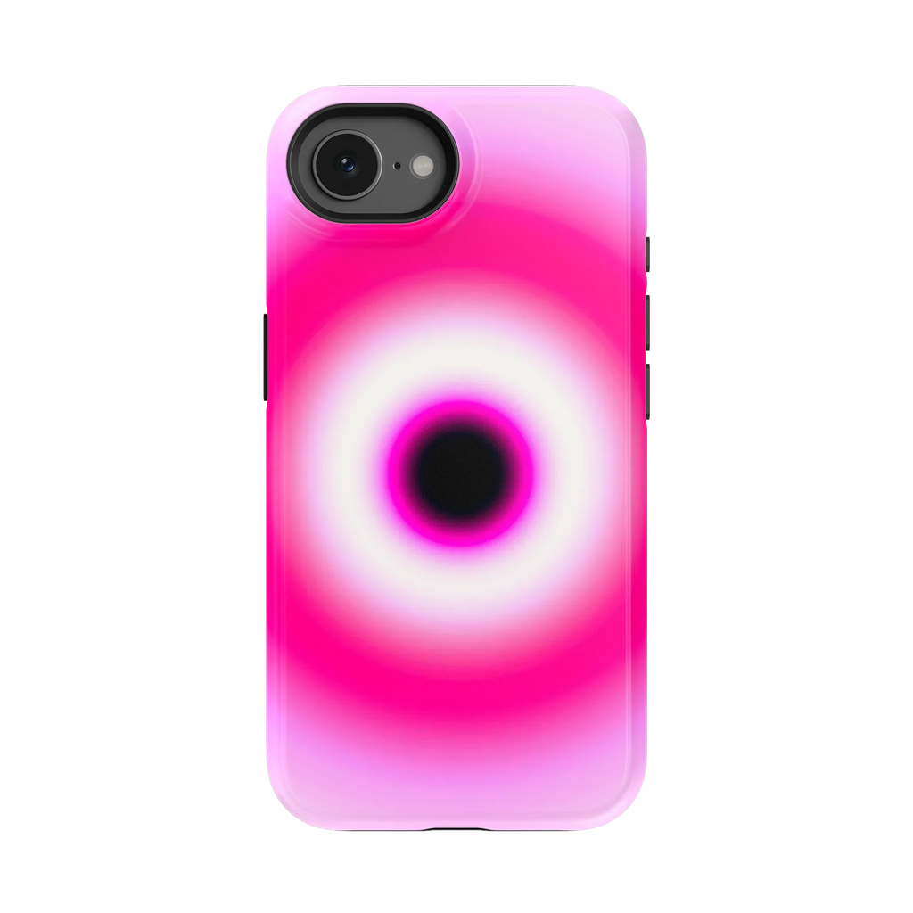 Pink Evil Eye Aura iPhone Case