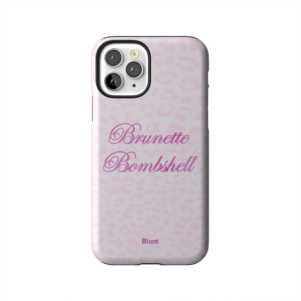 Brunette Bombshell iPhone Case