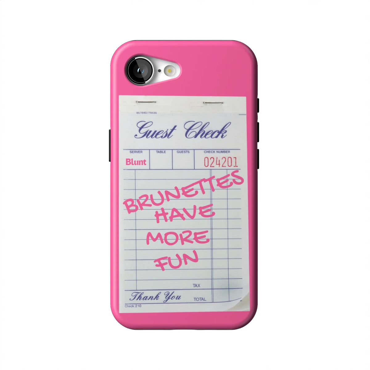 Brunettes Have More Fun iPhone Case