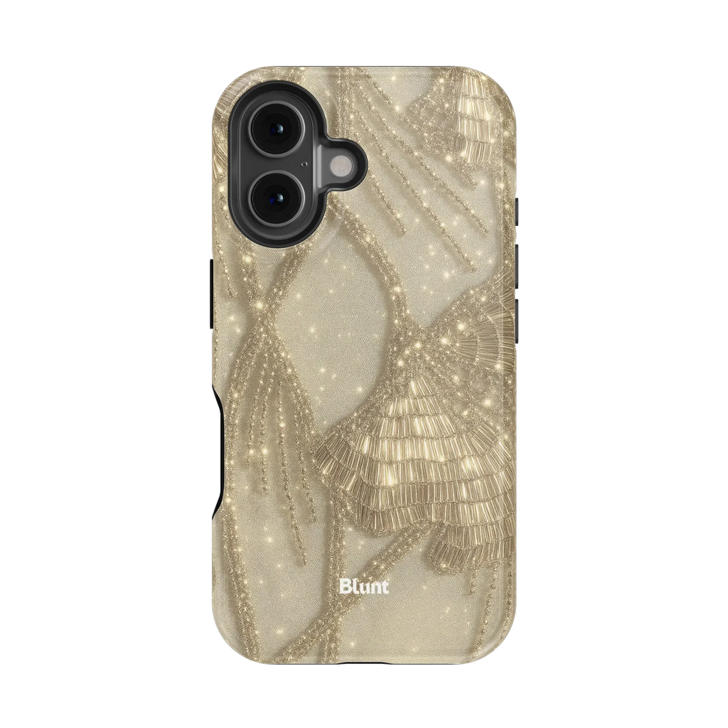 Golden Fringe iPhone Case
