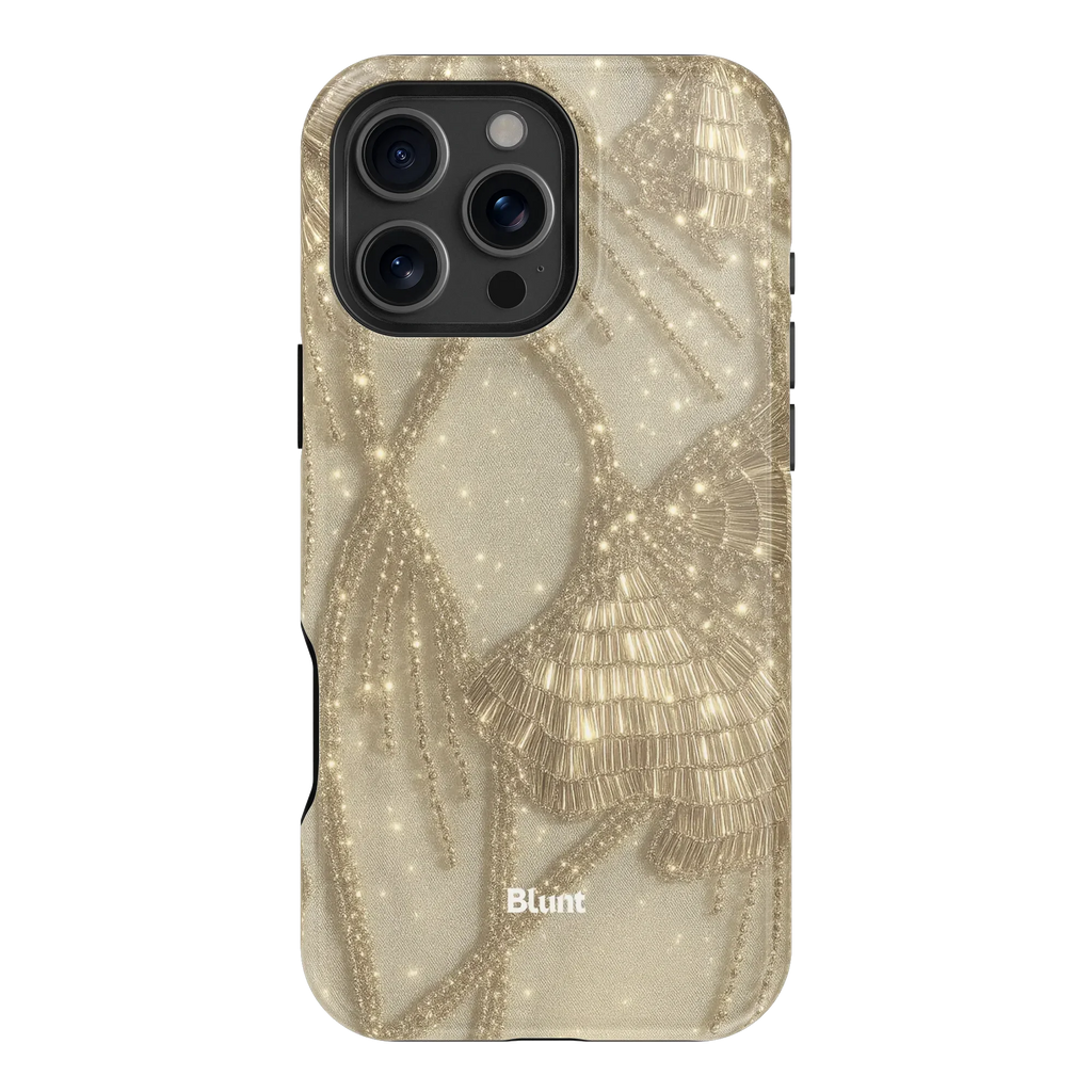 Golden Fringe iPhone Case