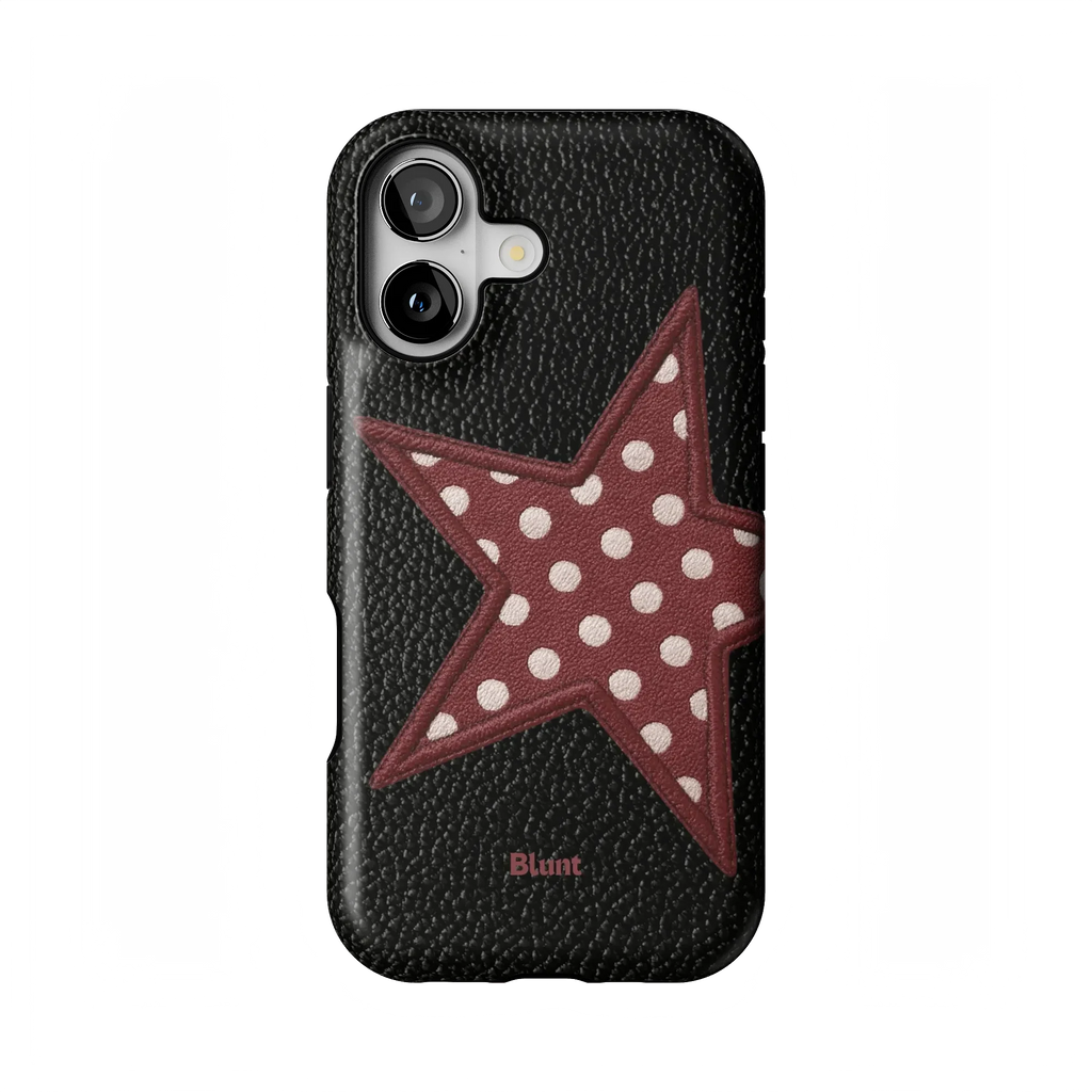 Polka Star iPhone Case