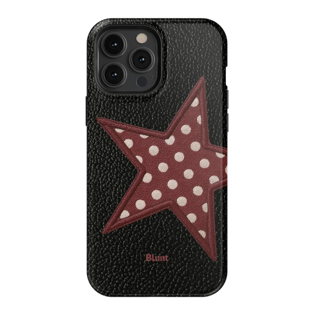 Polka Star iPhone Case